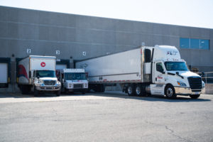 Trucks in 3DM loading dock